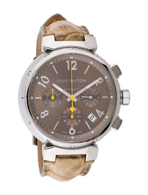 louis vuitton chronograph watch